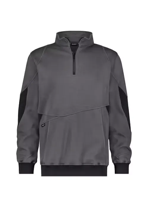 DASSY Sweater Hyrax Next 300578 - DASSY Sweater Hyrax Next 300578 ANTRACIET GRIJS-ZWART