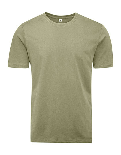 Heren T-shirt Organisch Mantis M01 - Soft Olive