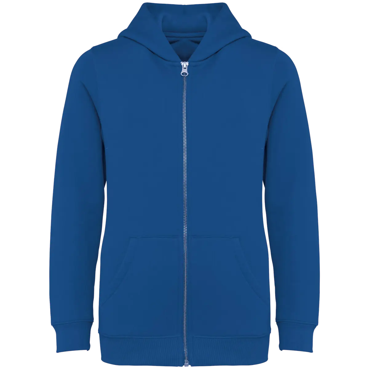 Kinder Hooded Sweater Full Zip Native Spirit NS405 SEA BLUE