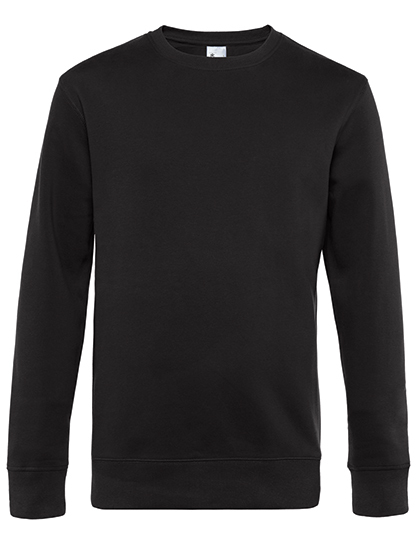 Heren Sweater B&C KING WU01K Black Pure