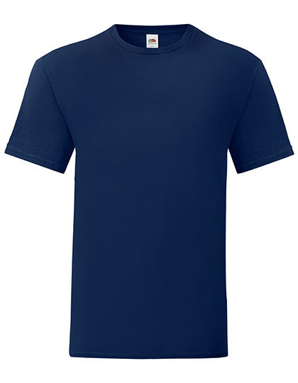 Heren T-shirt Fruit of the loom 61-430-0 - Navy