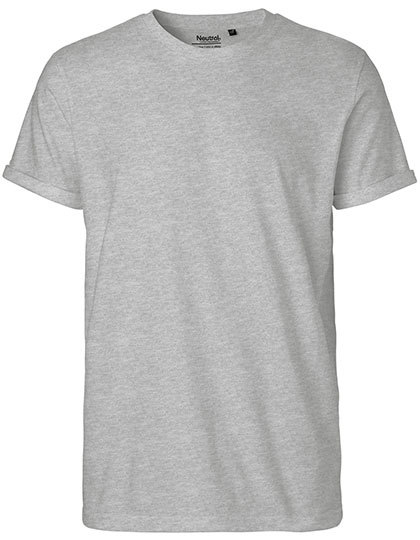 Heren T-shirt Neutral Roll Up O60012 - Sport Grey