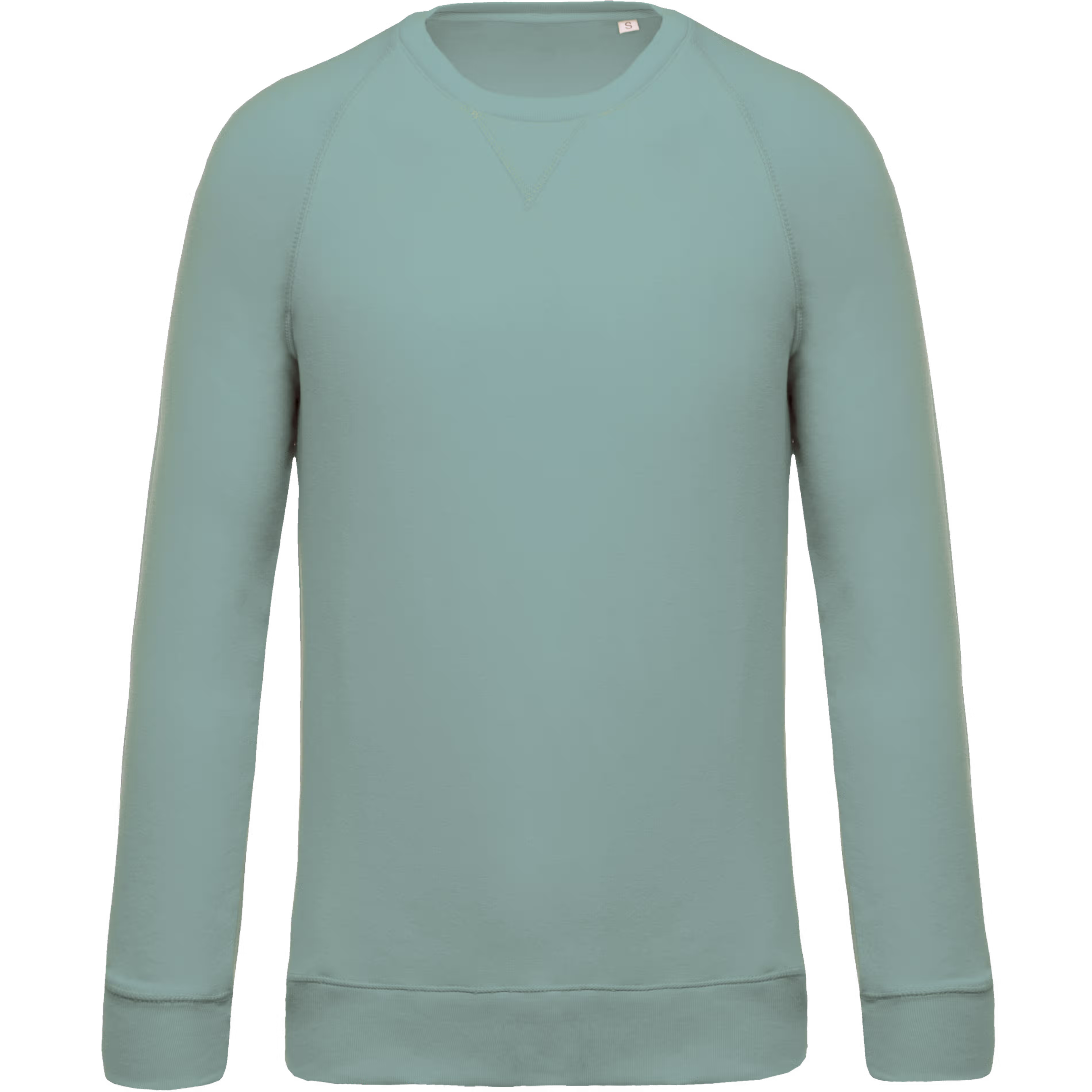 Heren Sweater Kariban BIO raglanmouwen K480 Sage