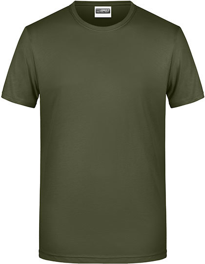 Heren T-shirt Daiber Basic-T 8008 - Olive