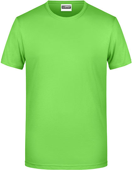 Heren T-shirt Daiber Basic-T 8008 - Lime Green