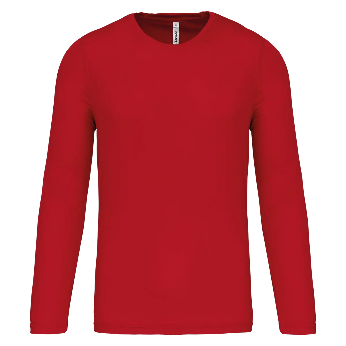 Heren Sportshirt Proact LS PA443 rood