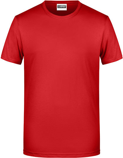 Heren T-shirt Daiber Basic-T 8008 - Red