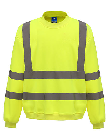 Sweater High Visibility HVJ510 Hi-Vis Yellow