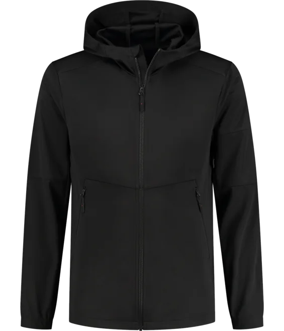 Heren Softshell Jas Santino SEATTLE 1222897 Zwart