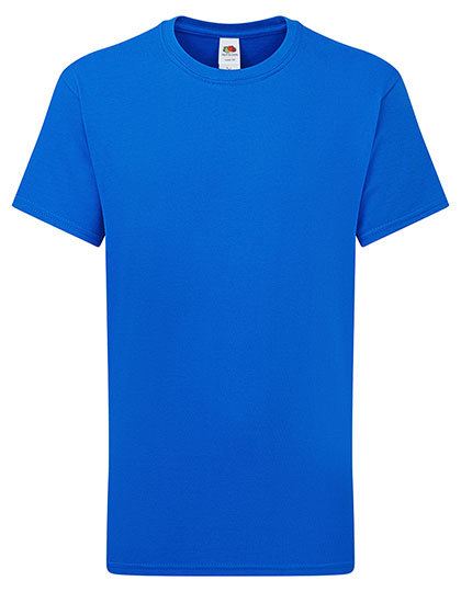 Kinder T-shirt Iconic T fruit of the Loom 61-363-0 - Royal Blue