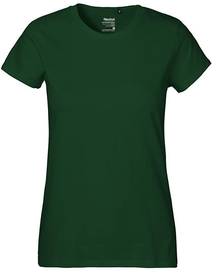 Dames T-shirt Neutral Classic O80001 - Bottle Green