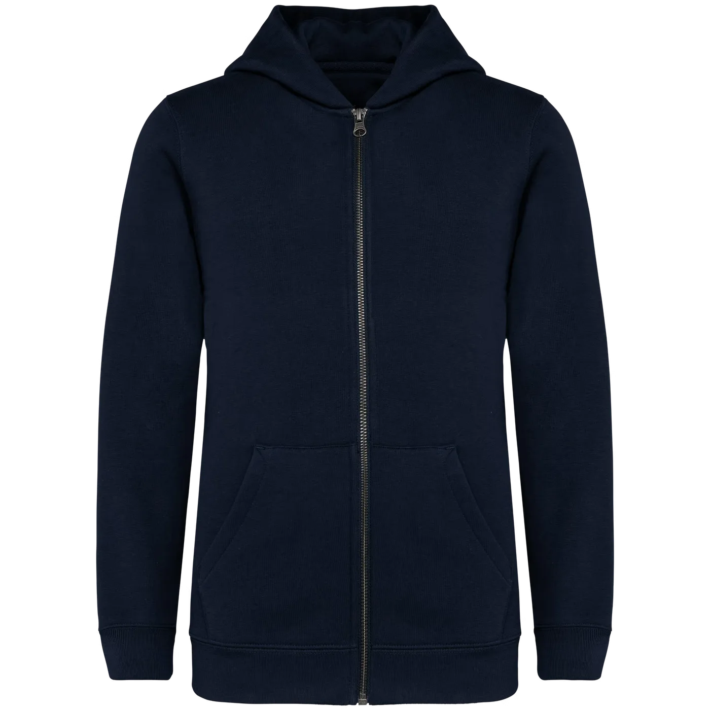 Kinder Hooded Sweater Full Zip Native Spirit NS405 NAVY BLUE