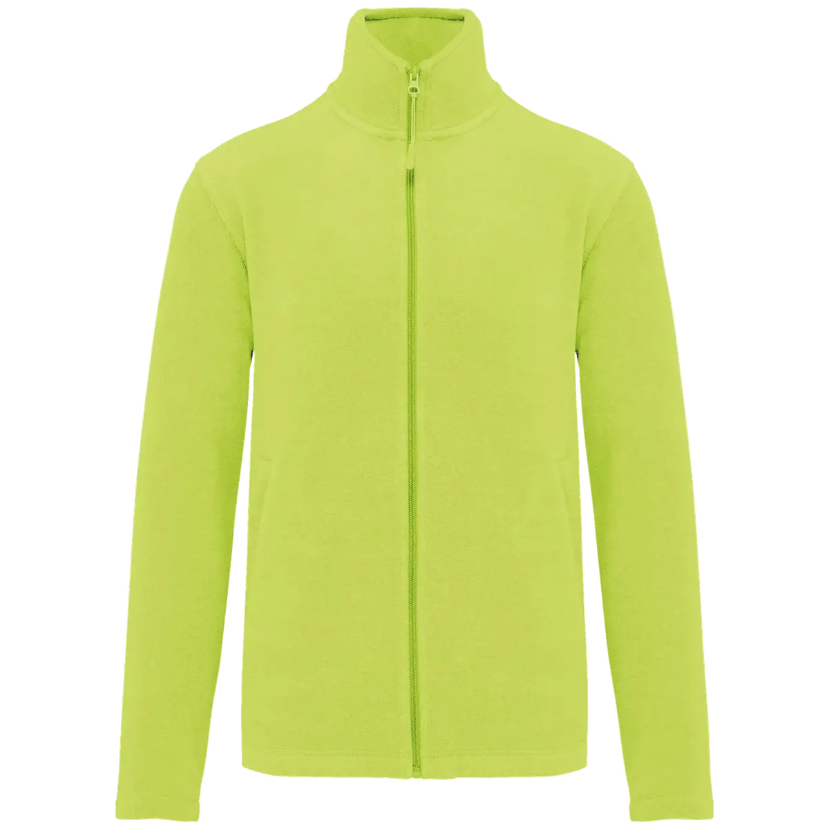 Heren Fleece vest Kariban Falco K911 FLUORESCENT YELLOW