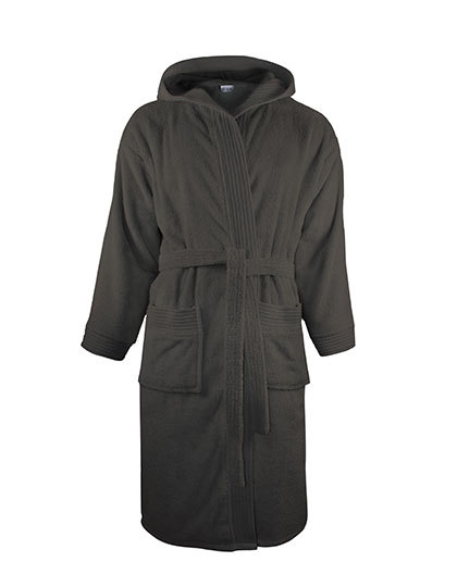 Badjas Hoodie The One Towelling T1-BH Anthracite