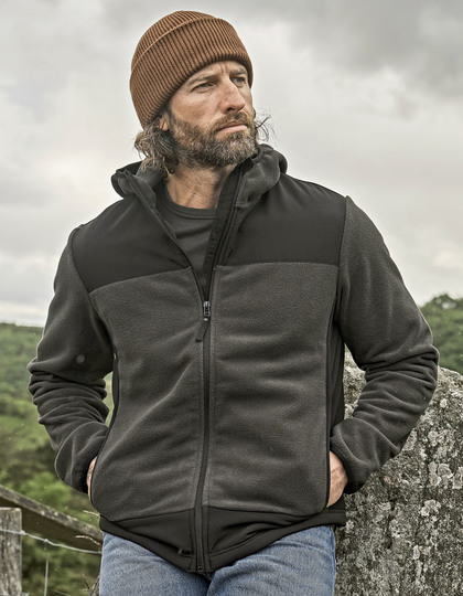 Heren Hoodie Fleece Vest Mountain Tee Jays 9124