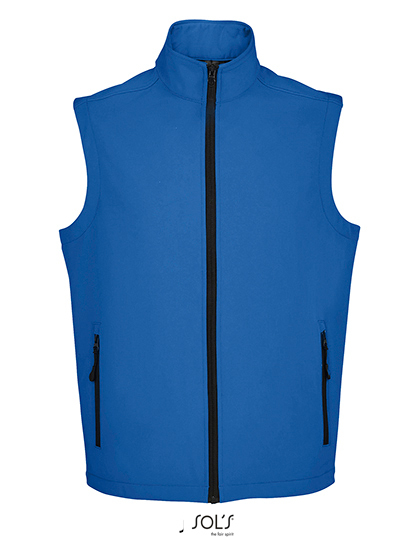 Heren Softshell Bodywarmer Sols Race 02887 Royal Blue