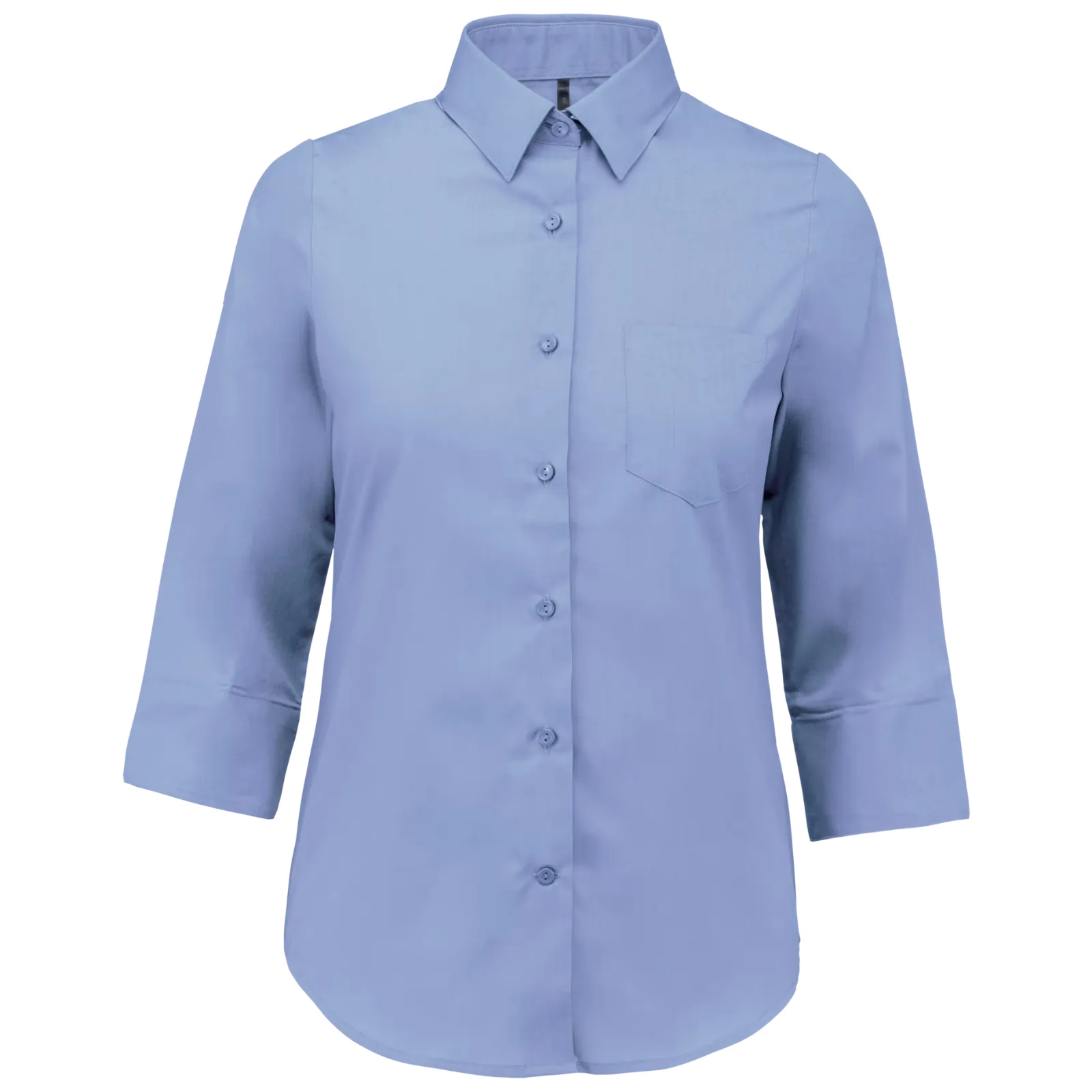 Dames Blouse 3/4 mouw Kariban K558 in Dames Blouse 3-4 mouw Kariban K558 BRIGHT SKY