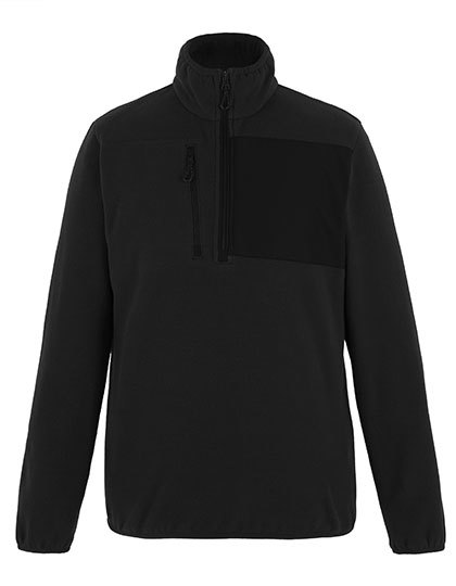 Heren Fleece Sweater Regatta Printable TRF828 Zwart