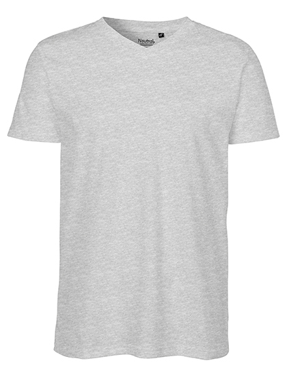 Heren T-shirt V Hals Neutral O61005 - Sport Grey