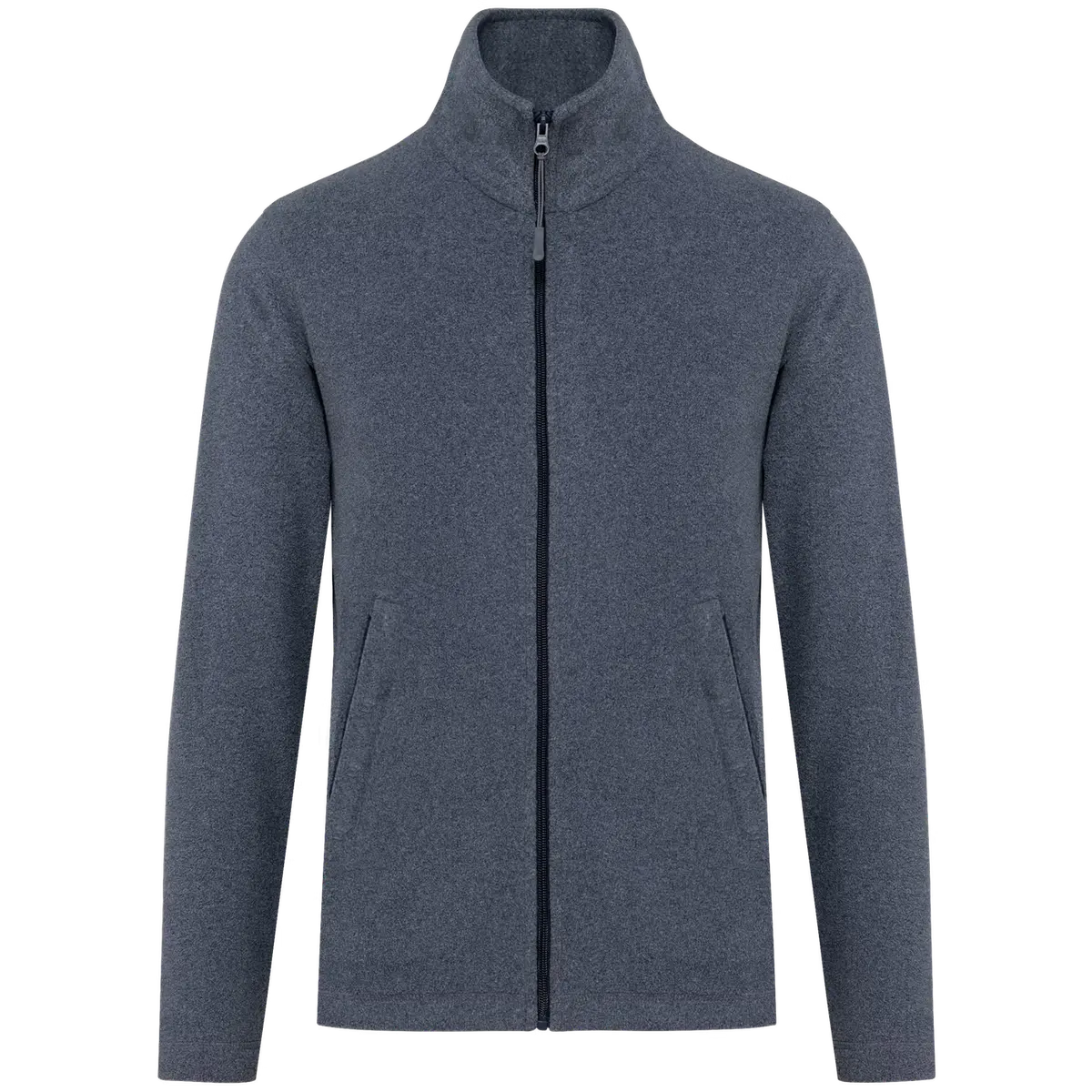 Heren Fleece vest Kariban Falco K911 FRENCH NAVY HEATHER