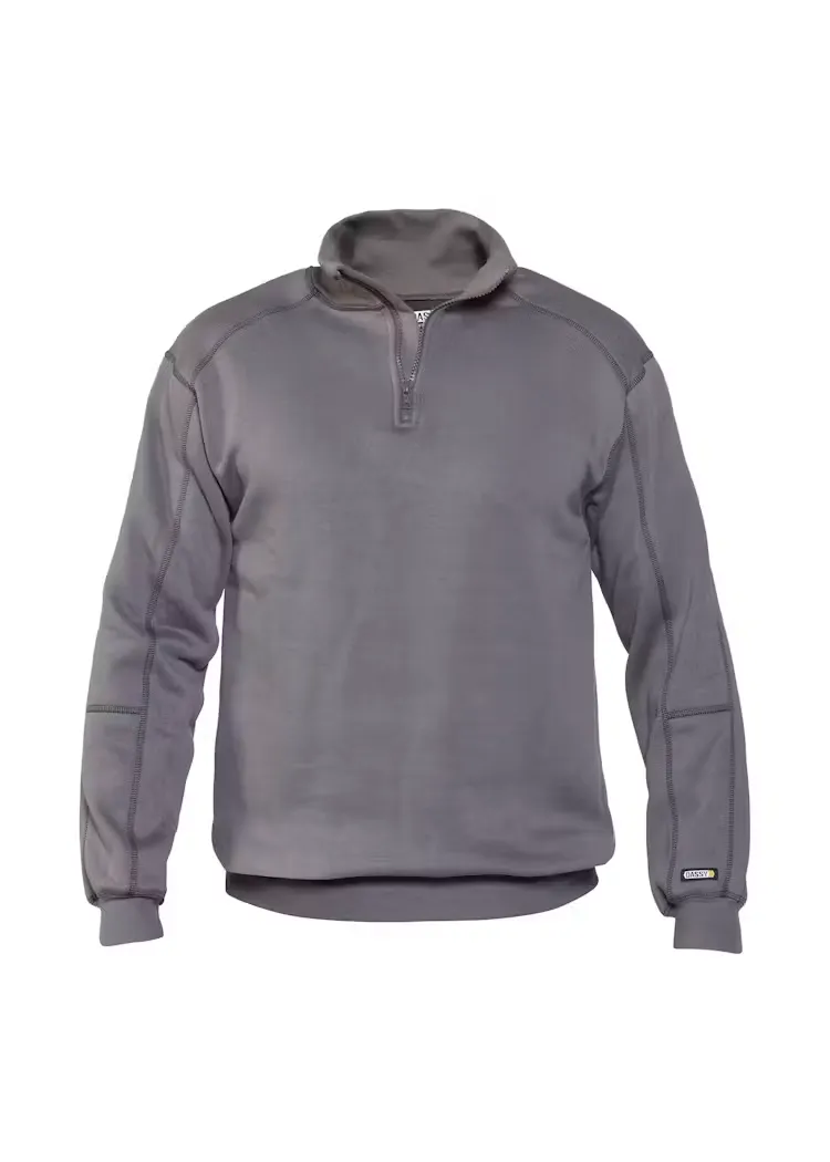 DASSY Sweater Felix 300270 in DASSY Sweater Felix 300270 CEMENT GRIJS
