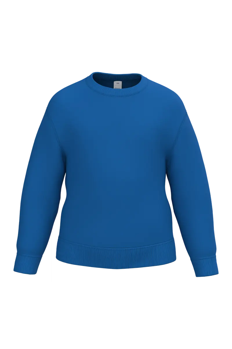 Goedkope Kinder Sweater iDeal Basic Brand IB401 Royal Blue