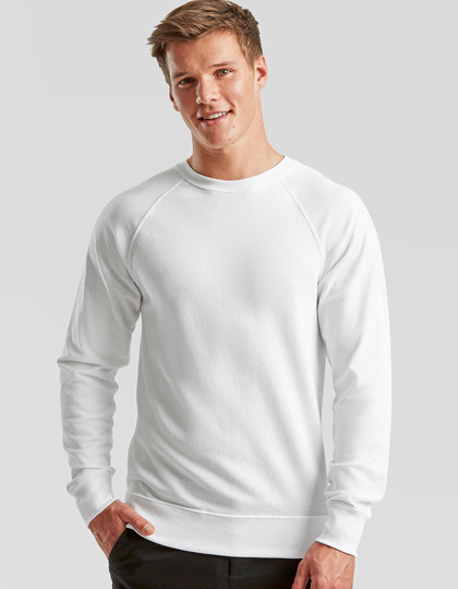 Heren Sweater Fruit of the Loom Raglan Lightweight 62-138-0