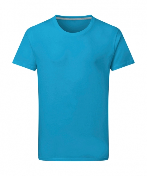 Heren T-shirt SG Perfect Print SGTee - Turquoise