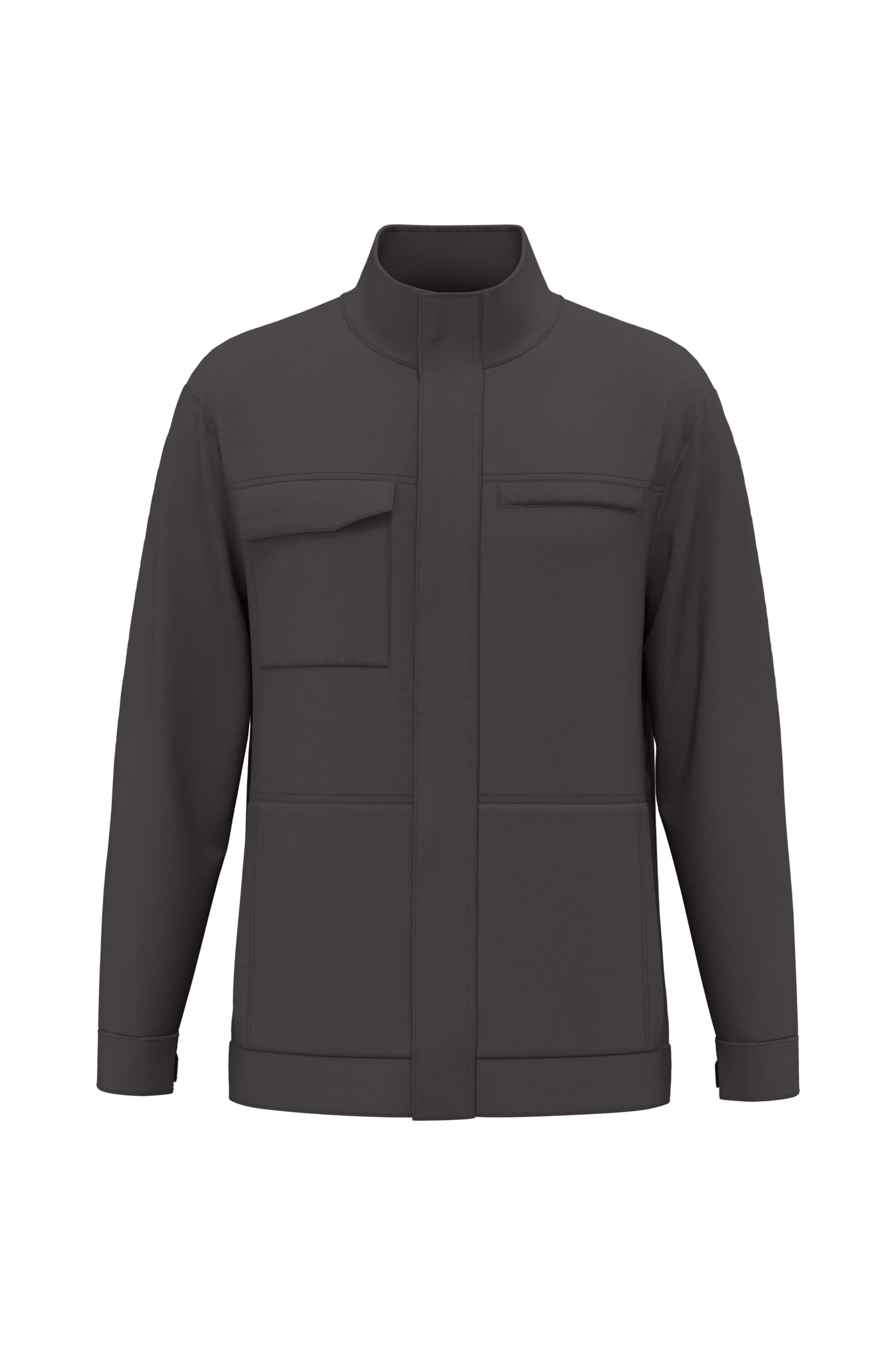 Werktrui WK406 met raglan mouwen Dark Grey