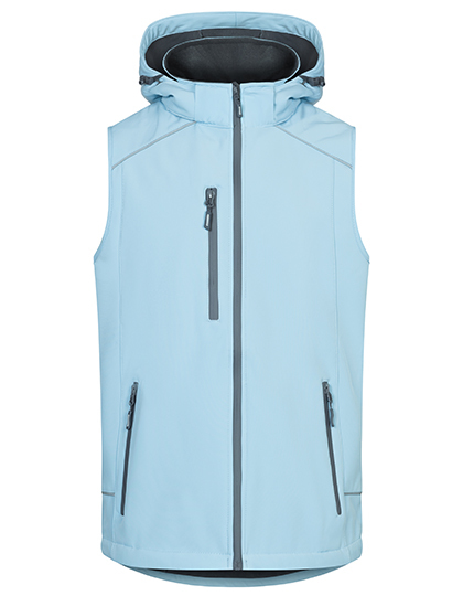 IHeren Softshell Bodywarmer Promodoro 7840 Ice Blue