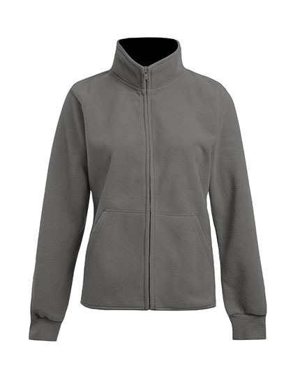 Dames Fleece Vest Promodoro 7985 Light Grey