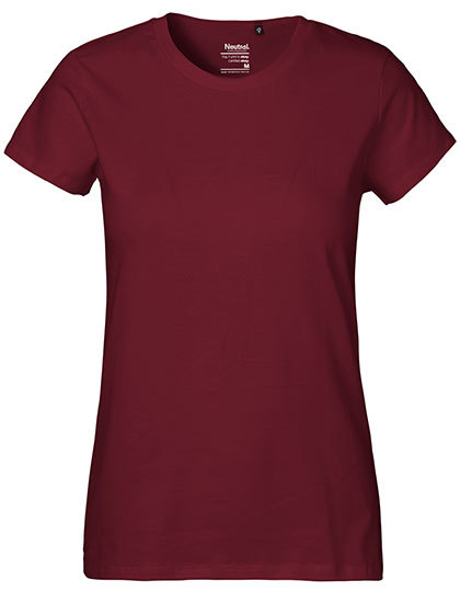 Dames T-shirt Neutral Classic O80001 - Bordeaux