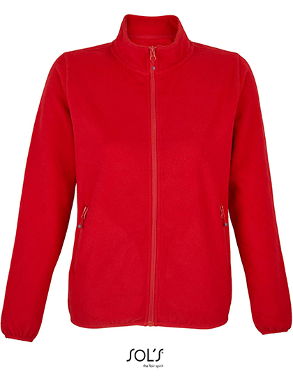 Dames Fleece Vest Sol's 03824 Rood