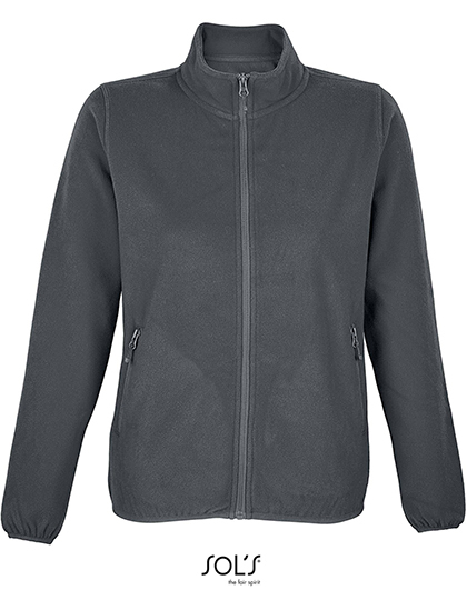 Dames Fleece Vest Sol's 03824 Charcoal Grey