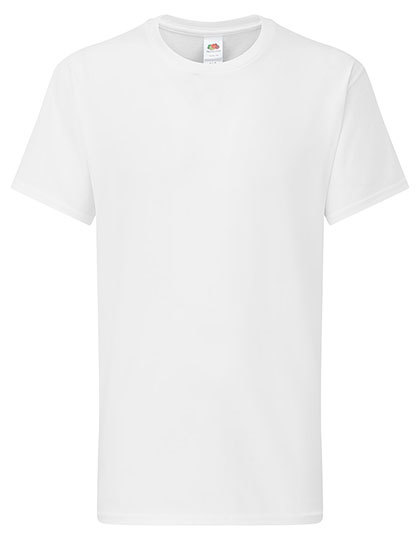 Kinder T-shirt Iconic T fruit of the Loom 61-363-0 - White