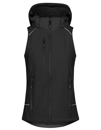 Dames Softshell Bodywarmer Promodoro 7845 Zwart