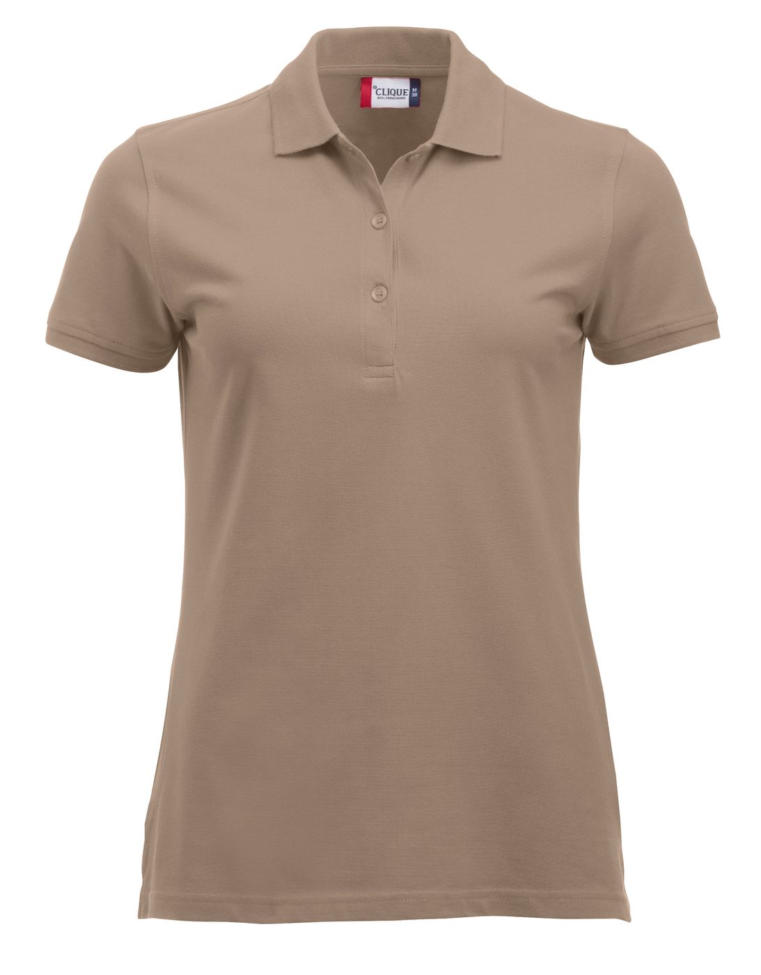 Dames Polo Clique Classic Marion 028246 - Caffe Latte