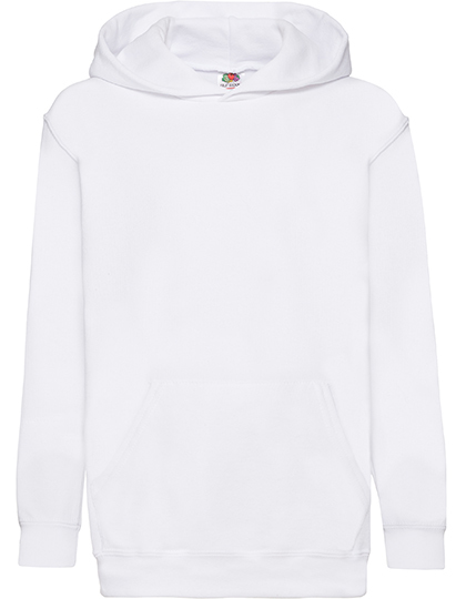 Kinder Hooded sweaters Fruit of the Loom 62-034-0 wit