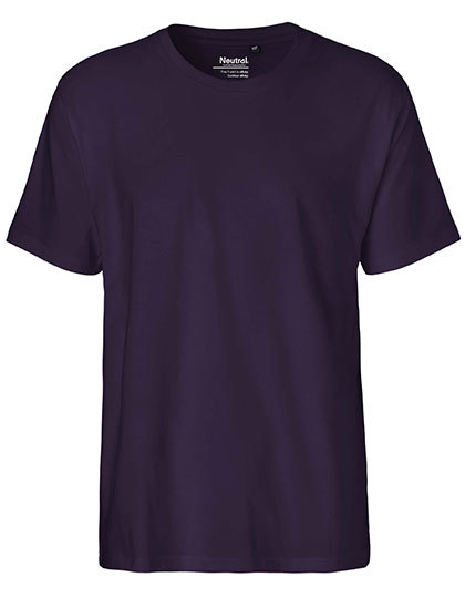 Heren T-shirt Neutral Classic O60001 - Purple