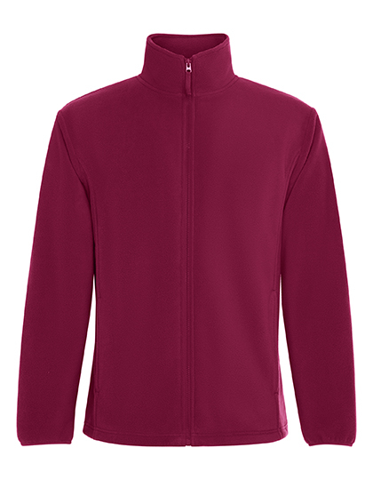 Heren Fleece Vest Roly Artic 6414 garnet Red
