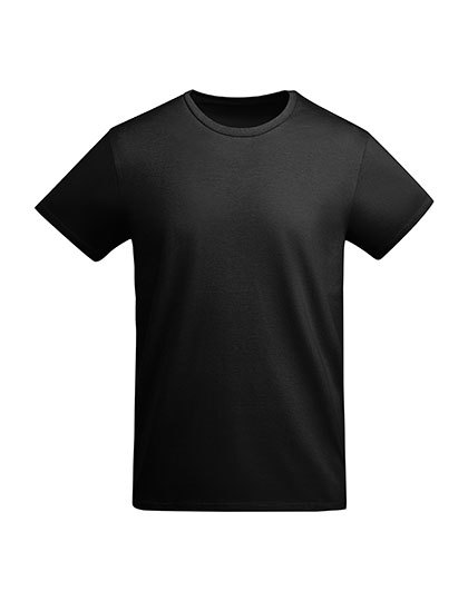 Heren T-shirt Eco Roly Breda CA6698 - Black