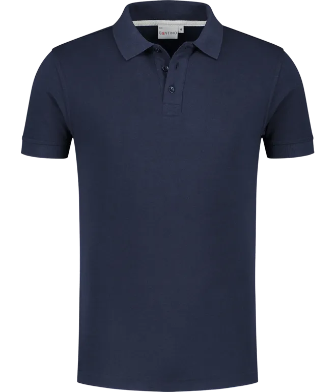Heren Polo Santino Max in Heren Polo Santino Max Real Navy