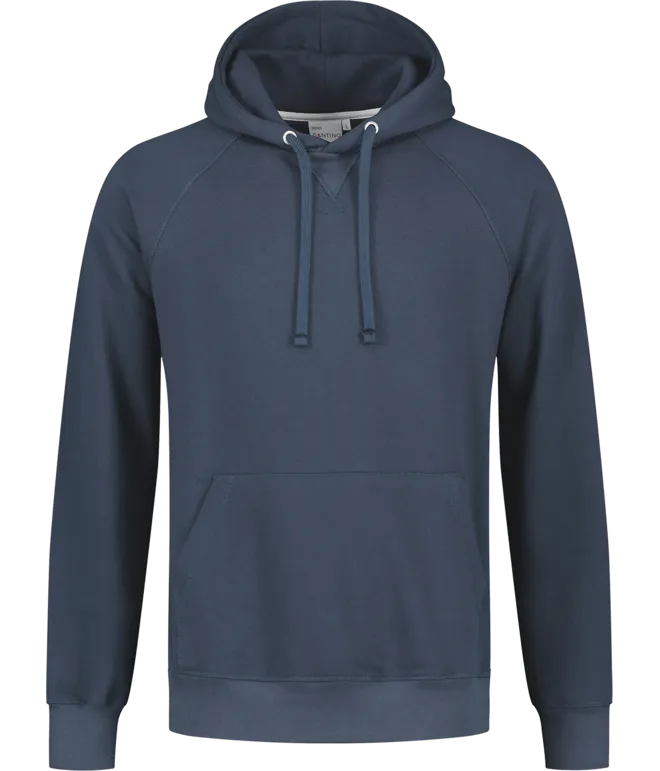 Heren Hooded Sweater Santino Rens in Heren Hooded Sweater Santino Rens Denim