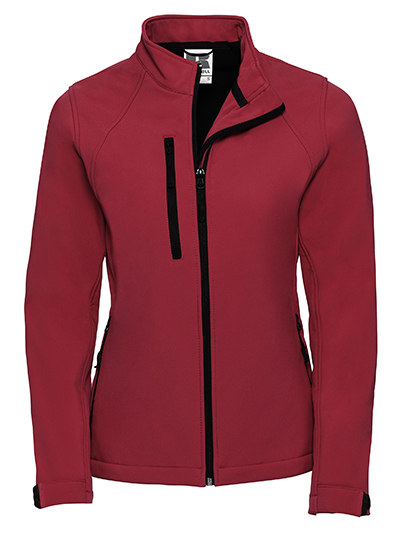 Dames Softshell Jas Russell R-140F-0 classic red