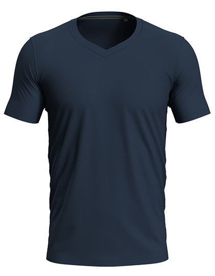 Heren T-shirt V Hals Stedman Clive ST9610 - Blue Midnight