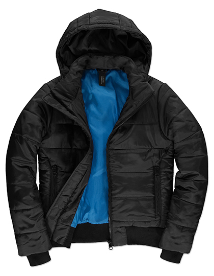 Dames Jas B&C Superhood Women JW941 Black-Cobalt Blue