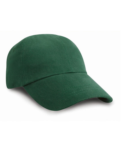 Cap 6 panel Brushed Cotton RC024X Forest