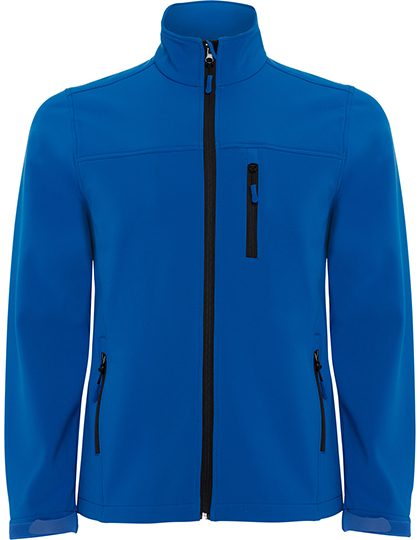 Heren Softshell Jas Antartida Roly SS6432 royal blue