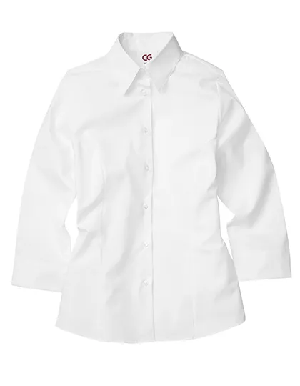 Dames Blouse 3/4 mouw CG Troina 00600-15 in Dames Blouse 3/4 mouw CG Troina 00600-15 Wit
