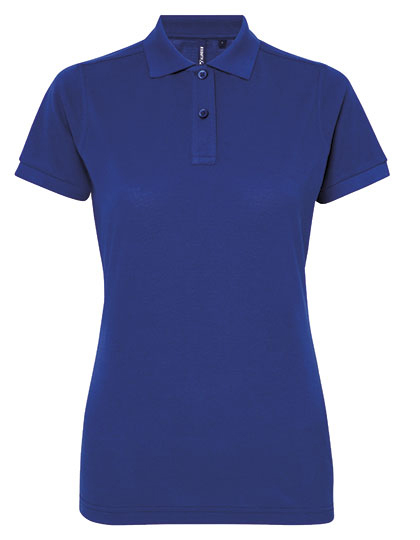 Dames Polo Asquith & Fox Polycotton Blend AQ025 - Royal Blue